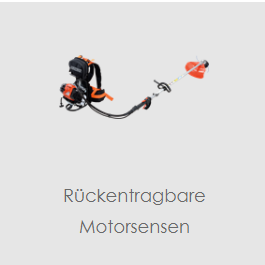 Rückentragbare Motorsensen