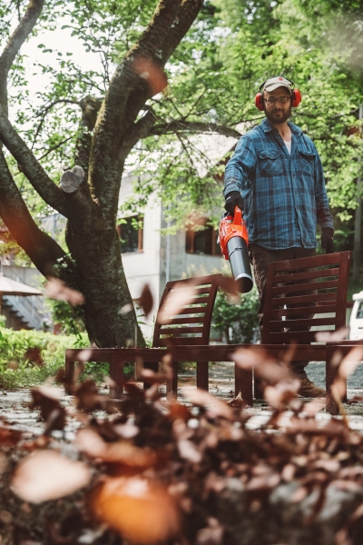 Blasgerät ECPLB-58VAL mit 2 Ah Akku und Schnelladegerät