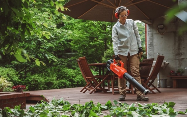Blasgerät ECPLB-58VAL mit 2 Ah Akku und Schnelladegerät